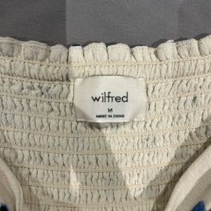 Wilfred- cropped blouse / shirt